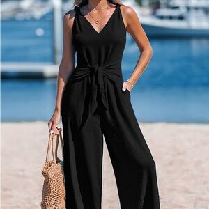 Onyx Allure Black Jumpsuit